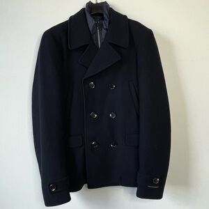Scotch & Soda Navy Pea Coat